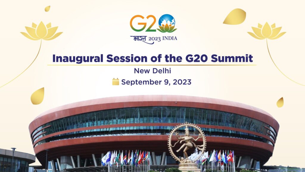 G20 Summit 2023 events